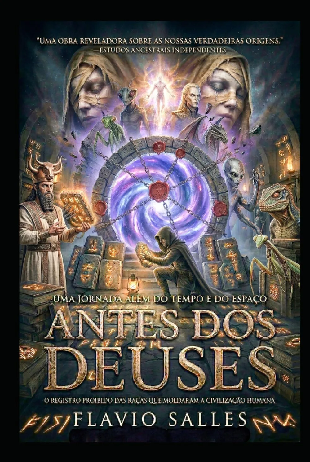Capa dura de Antes dos Deuses